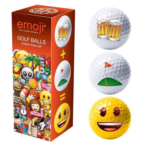 Emoji novelty golf balls gift - novelty,