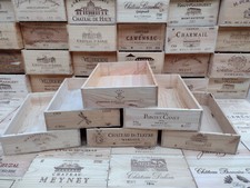 Wooden Wine Box Crate ~ 6