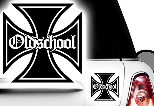Sticker iron cross old - cross,