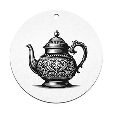 2 x 70mm 'Fancy Teapot' Flat