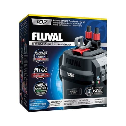 Fluval 107 canister filter - fluval,