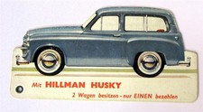 HILLMAN Husky Car Sales