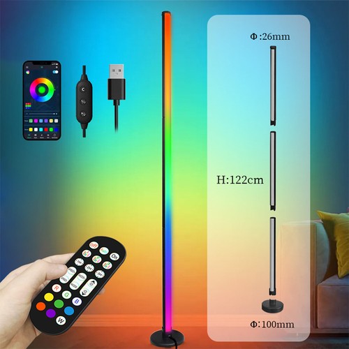 Floor rgb led lamp - floor, corner