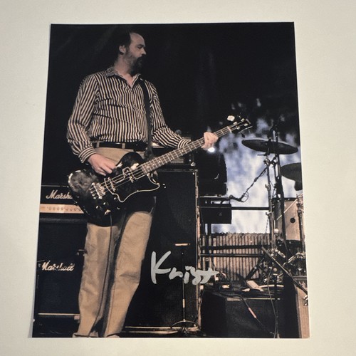 Krist novoselic nirvana signed - novoselic,