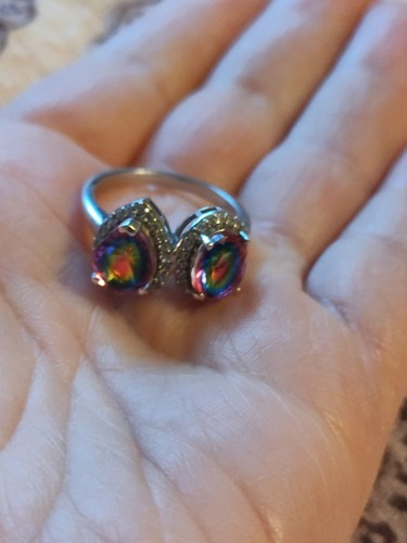 Sterling silver nebula doublet - sterling,