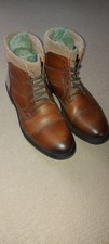 Men's Size 8 Brown Leather