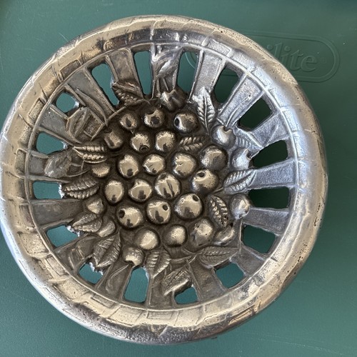 Pewter fruit bowl handmade - pewter, in