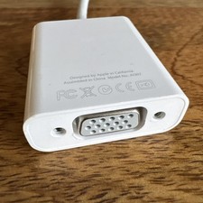 Genuine Apple Mini Display Port Thunderbolt to VGA Adapter A1307