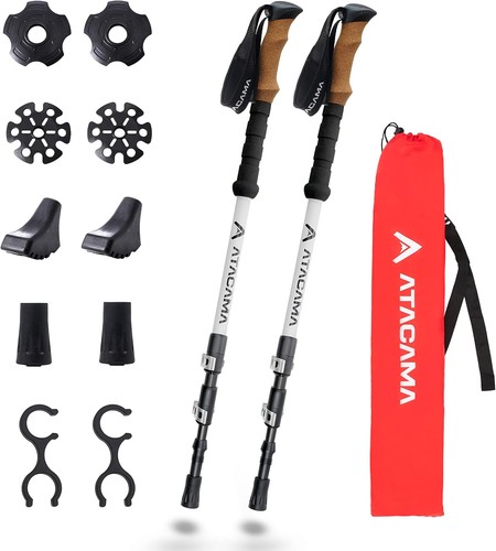 Carbon fibre trekking poles - fibre,