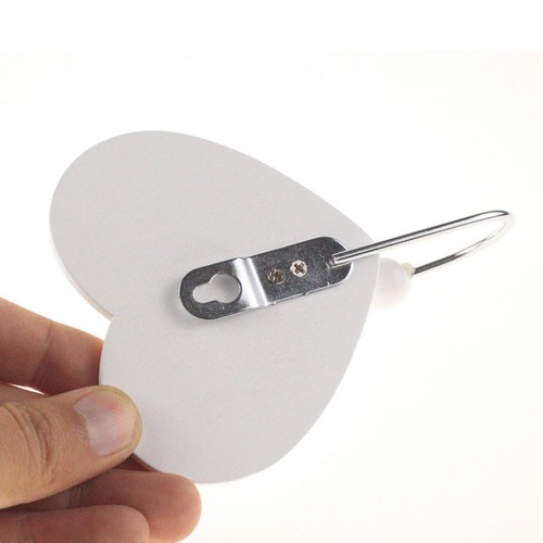 6pcs white wooden - 6pcs,