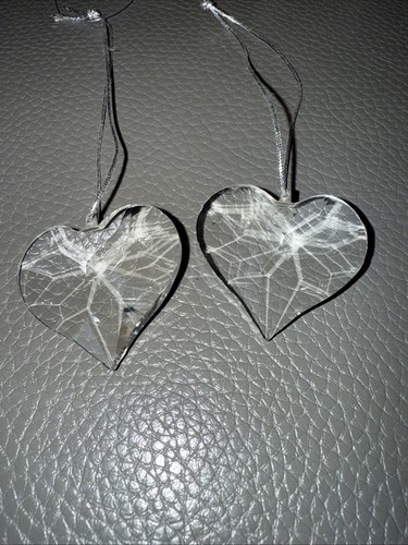 Glass hearts - glass,