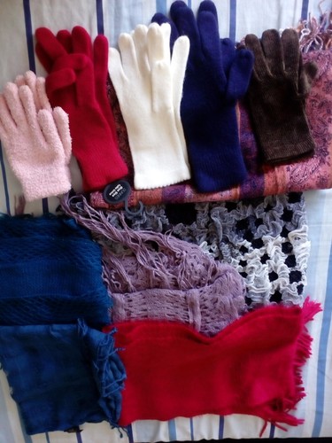 Job lot scarves shawl - scarves,