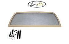 Windblocker for MG F / MG TF ( 1996-2012 ) Convertible Wind Deflector Beige