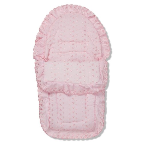 Broderie anglaise car seat - broderie,
