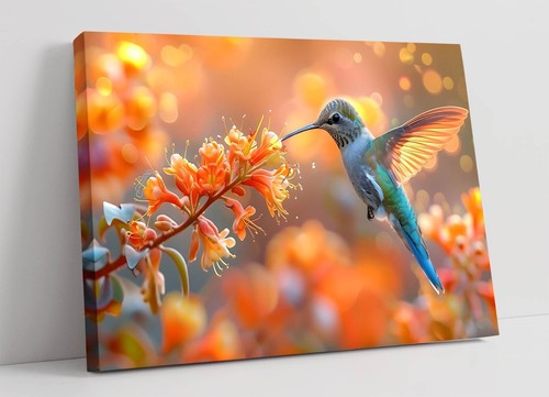 Beautiful blue hummingbird - beautiful,