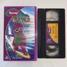 Barney Beach Party Vhs Video Children’s