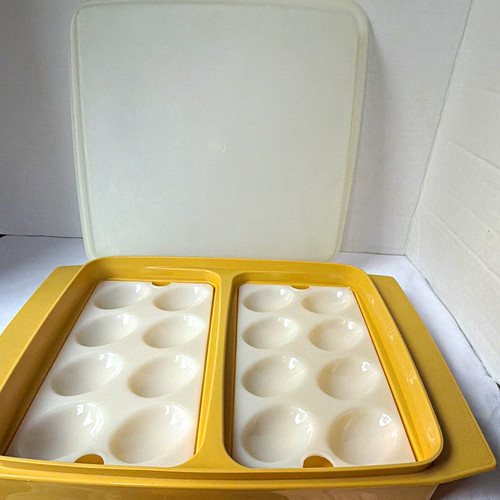 Vintage tupperware deviled egg - vintage,