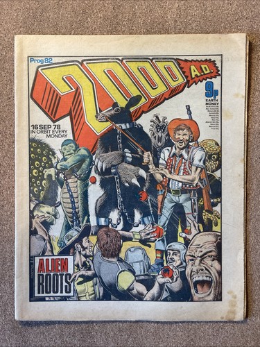 2000ad vgc 1978 judge - 2000ad,