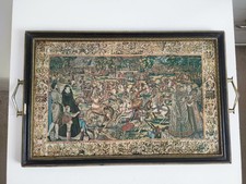 Vintage Tray Featuring 1500s