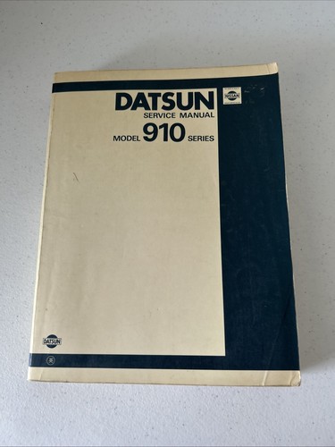 Datsun service manual model - datsun,