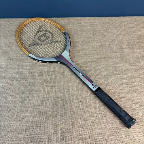 Vintage dunlop wooden flash - vintage,