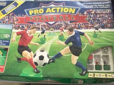 Pro Action Football Table Top 1995 Game with barriers Vintage Boxed 