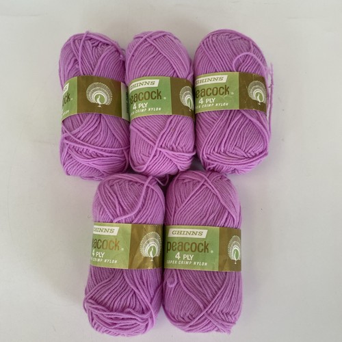 Vintage ghinns peacock 4ply - peacock,