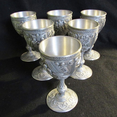 Set franklin mint pewter - of,