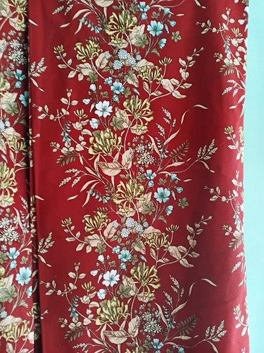 Vintage 1980s dark - , floral