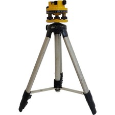 Unbranded Rotary Laser Level on Adjustable Tripod for Precise Levelling Tasks