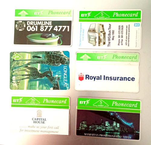 Telephone cards - ,