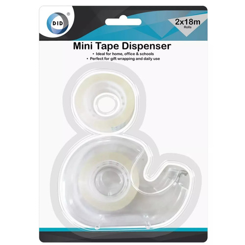 Mini tape dispenser with x - mini, 2