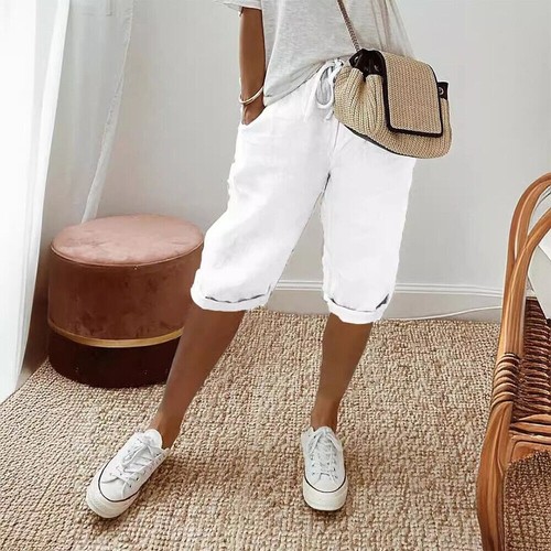 Womens summer shorts - womens, solid