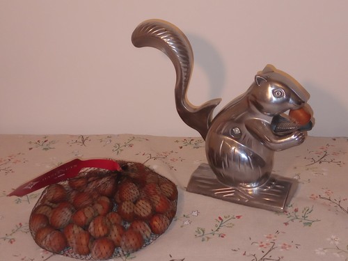 Vintage squirrel nutcracker - squirrel,