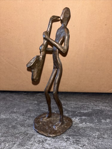 Saxophone jazz player - jazz, figurine