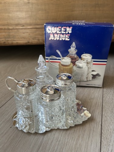 Vintage queen anne cut glass - vintage,