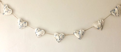Laura ashley heart garland - heart,