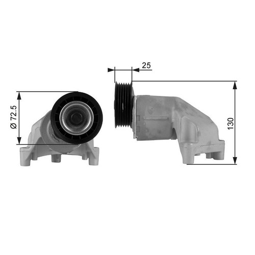 Gates t38272 ribbed belt - gates,