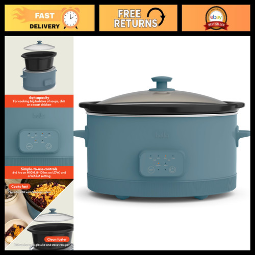 6qt programmable non toxic - 6qt, non-toxic
