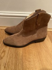 Fatface Ankle Boots Tan Brown