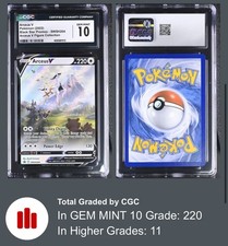 CGC 10 GEM MINT Arceus V