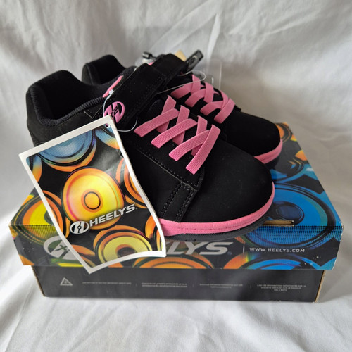 Brand new heelys black pink - brand,