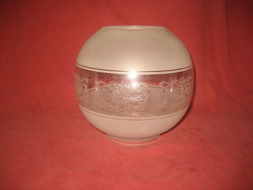 Frosted glass decorative shade