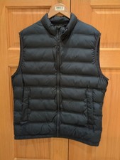 Zara Ladies Navy Puffer Gilet