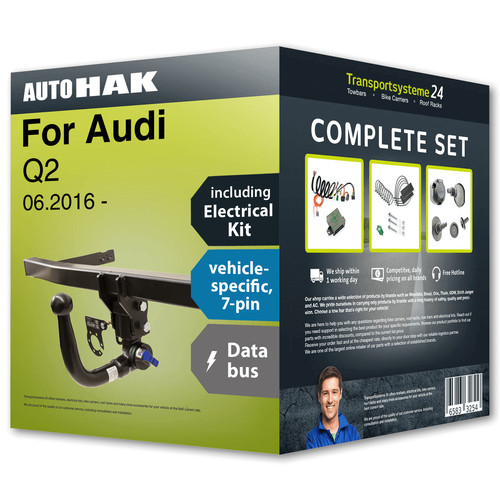 Towbar detachable for audi - towbar,