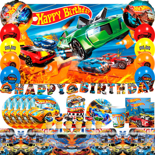 Hot wheels birthday supplies - hot,