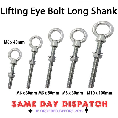Lifting long eye bolt - lifting,