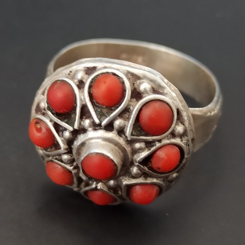Vintage silver coral - vintage,
