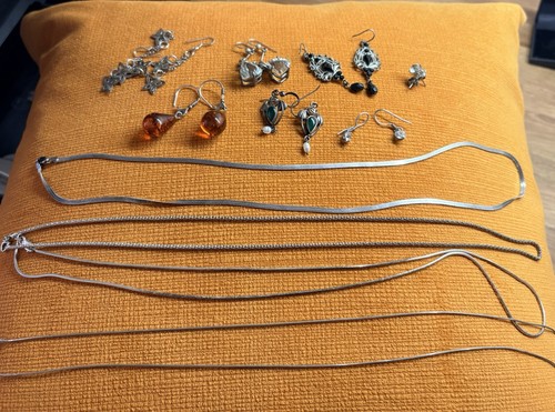 Joblot silver 925 earrings - joblot,