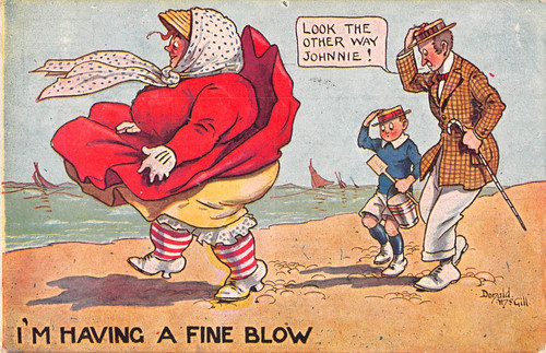 Postcard donald mcgill - postcard,